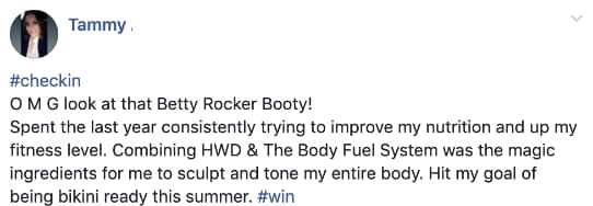 🗓 It's day 2 of the 30-day BODY ROCK - The Betty Rocker