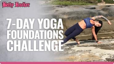 7 Day Yoga Foundations Challenge.